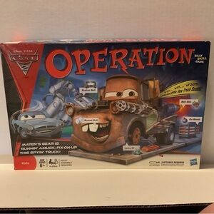 Disney Cars2  Operation Game all pieces and it works